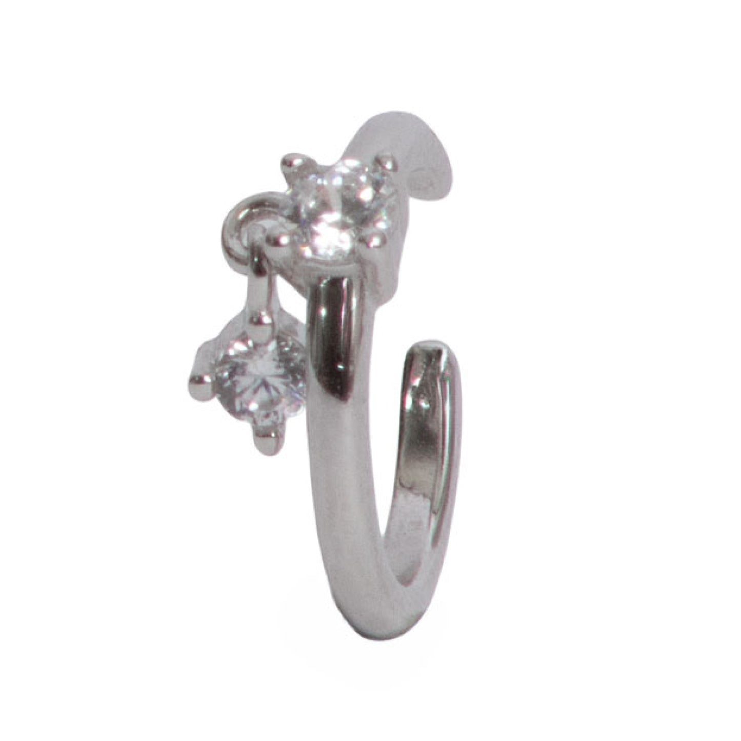 Earcuff con punti luce pendente